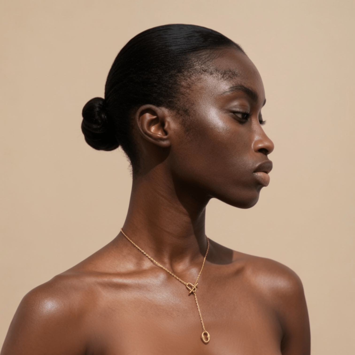 OMŌN 18K Gold Plated Stainless Steel Chain Necklace - OMON