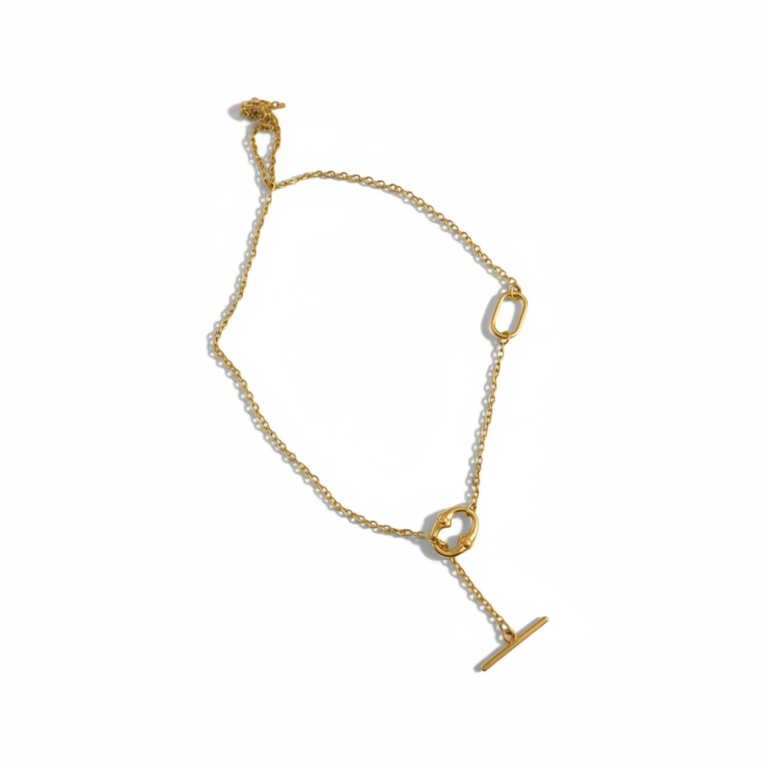 OMŌN 18K Gold Plated Stainless Steel Chain Necklace - OMON