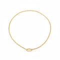Screw Clasp Chain Necklace — 18K Gold - Plated Stainless Steel - OMŌN